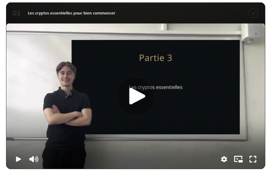 Illustration de la formation